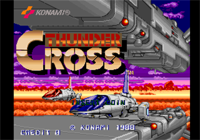 Thunder Cross - Screenshot - Game Title Image