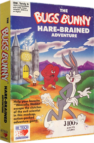 The Bugs Bunny Hare-Brained Adventure - Box - 3D Image