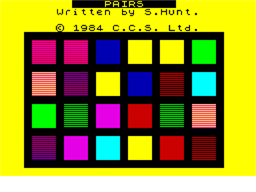 Matching Pairs - Screenshot - Game Title Image