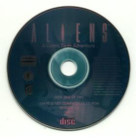 Aliens: A Comic Book Adventure - Disc Image