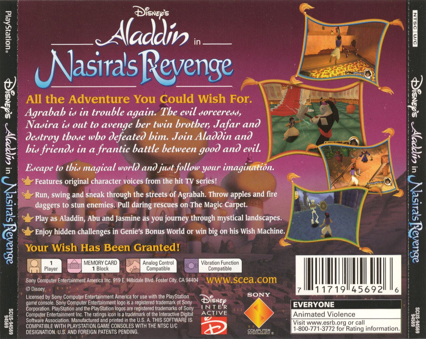 Aladdin In Nasira's Revenge Details - LaunchBox Games Database