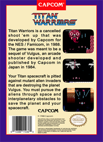 Titan Warriors - Box - Back Image