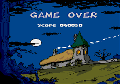 The Smurfs - Screenshot - Game Over Image