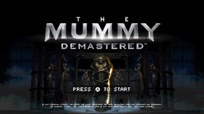The Mummy Demastered - Screenshot - Game Title Image