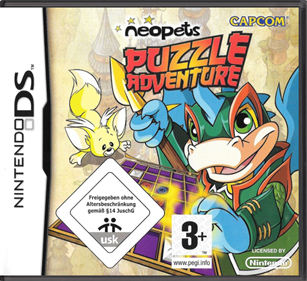 Neopets Puzzle Adventure - Box - Front - Reconstructed Image