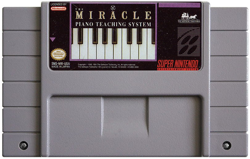 the miracle piano teaching system nes box