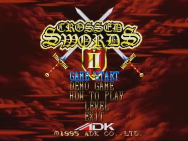 Crossed Swords II - Screenshot - Game Title Image