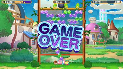 Puzzle Bobble Everybubble! - Screenshot - Game Over Image