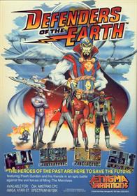 Defenders of the Earth - Advertisement Flyer - Front Image