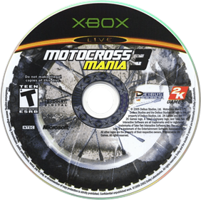 Motocross Mania 3 - Disc Image