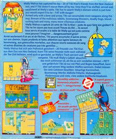 The NewZealand Story - Box - Back Image