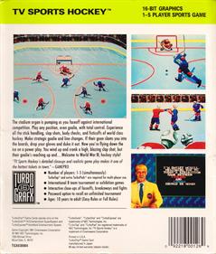 TV Sports Hockey - Box - Back Image