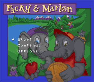 Packy & Marlon - Screenshot - Game Title Image