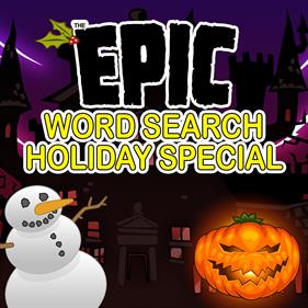 Epic Word Search Holiday Special - Box - Front Image