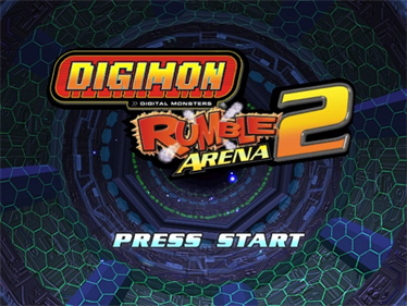 Digimon Rumble Arena 2 - Screenshot - Game Title Image