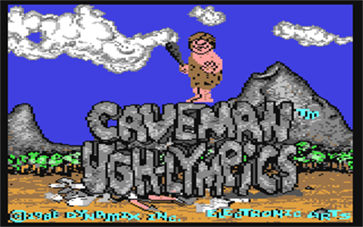 Caveman Ugh-Lympics - Screenshot - Game Title Image