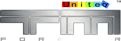 TrackMania United Forever - Clear Logo Image