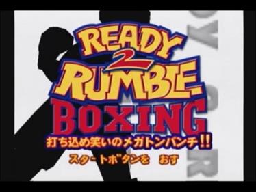 Ready 2 Rumble Boxing - Screenshot - Game Title Image