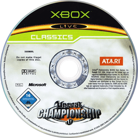 Unreal Championship - Disc Image