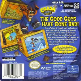 Crash Bandicoot 2: N-Tranced - Box - Back Image