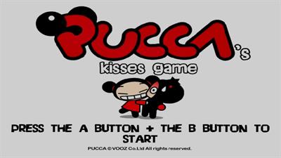 Pucca's Kisses Game - Screenshot - Game Title Image