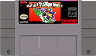 Mario's Strange Quest - Cart - Front Image