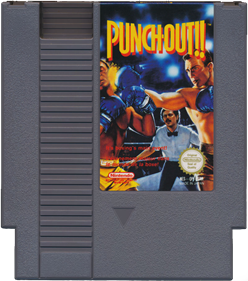 Punch-Out!! (1990) - Cart - Front Image
