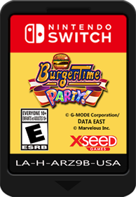 BurgerTime Party! - Cart - Front Image