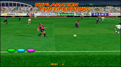Virtua Striker 2 - Screenshot - Gameplay Image