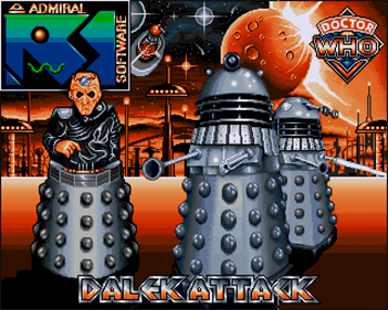 Dalek Attack - Screenshot - Game Title Image