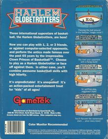 Harlem Globetrotters - Box - Back Image