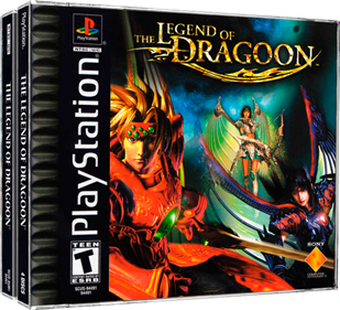 The Legend of Dragoon - Box - 3D Image