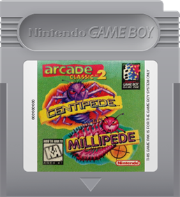 Arcade Classic 2: Centipede / Millipede - Fanart - Cart - Front