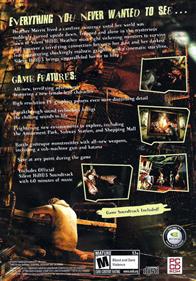 Silent Hill 3 - Box - Back Image