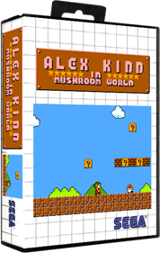 Alex Kidd in Mushroom World - Box - 3D Image