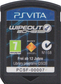 WipEout 2048 - Cart - Front Image