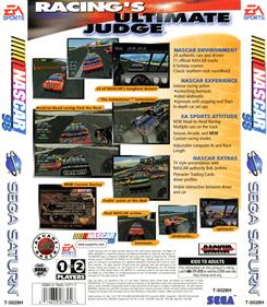 NASCAR 98 - Box - Back Image