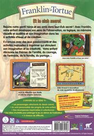 Franklin the Turtle: Clubhouse Adventures - Box - Back Image