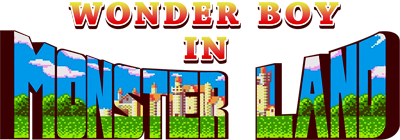Wonder Boy in Monster Land - Clear Logo Image
