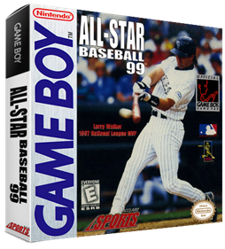All-Star Baseball '99 - Box - 3D Image