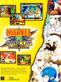 Marvel vs. Capcom: Clash of Super Heroes - Advertisement Flyer - Front Image