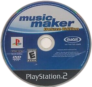 Music Maker: Deluxe Edition  - Disc Image