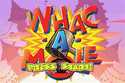 Whac-A-Mole - Screenshot - Game Title Image