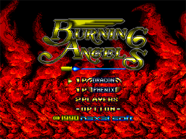 Burning Angels - Screenshot - Game Title Image