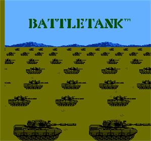 Garry Kitchen's Battletank - Screenshot - Game Title Image