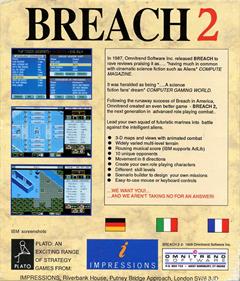 Breach 2 - Box - Back Image