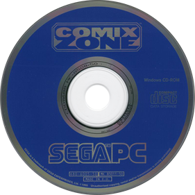 Comix Zone - Disc Image