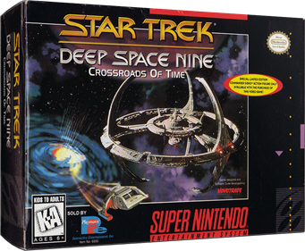 Star Trek: Deep Space Nine: Crossroads of Time - Box - 3D Image