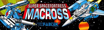 Super Spacefortress Macross - Arcade - Marquee Image