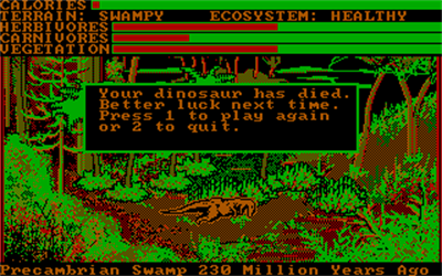 Designasaurus - Screenshot - Game Over Image